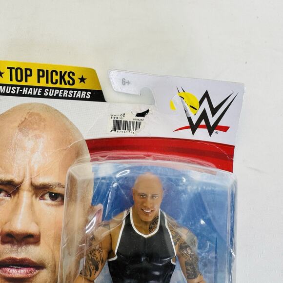 WWE Wrestling Top Picks 2022 The Rock Action Figure (Must-Have Superstars) - Picture 2 of 7